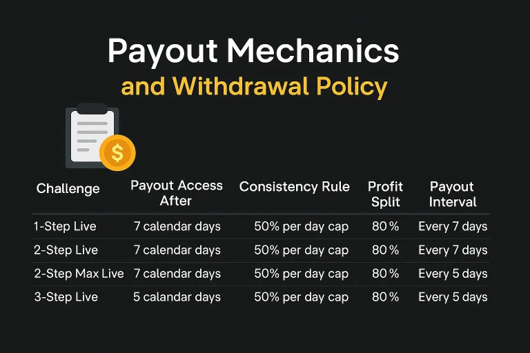 MyFundedFX Payout