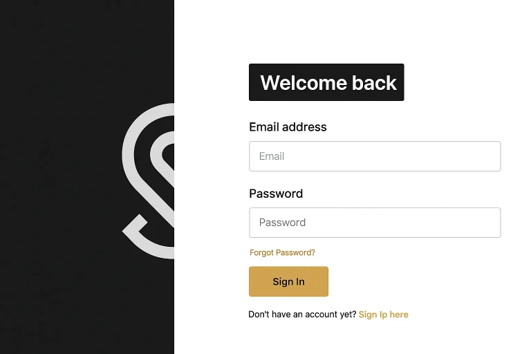 MyFundedFX Login Page
