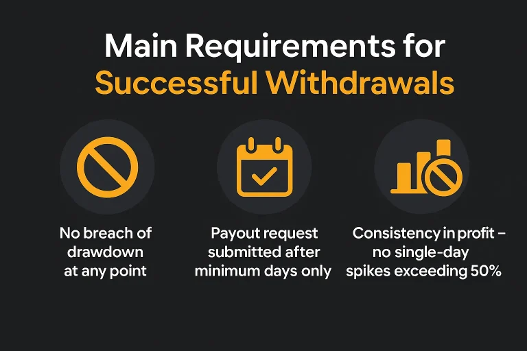 MyFundedFX Withdrawal Requirements